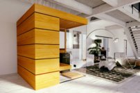 Moderné panely - drevená dýha