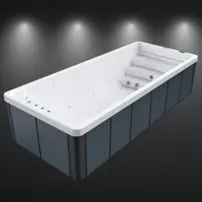 Mirna SK 60 plavecký bazén s protiprúdom, 592 x 235 x 129 cm