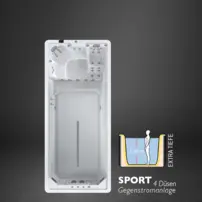 Mirna 60 Deep plavecký bazén s protiprúdom, 592x235x154 cm