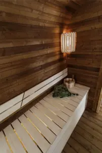 CUBE PLATINUM sauna 245 × 500 cm – Thermo Wood