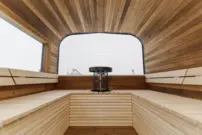 CUBE PLATINUM sauna 245 × 500 cm – Thermo Wood