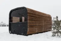 CUBE PLATINUM sauna 245 × 500 cm – Thermo Wood