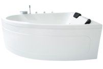 Zenpool Amira, hydromasážna vaňa 180x130cm vpravo