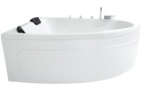 Zenpool Amira, hydromasážna vaňa 180x130cm vľavo