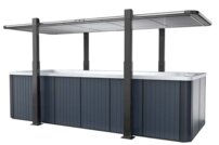 Automatický zdvíhací termokryt pre plavecký bazén alebo vírivku