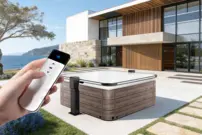 Automatický zdvíhací termokryt pre plavecký bazén alebo vírivku