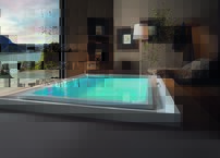 FUSION 230 - interiérová vírivka 230x180x67