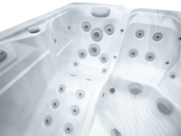 AquaSolus Fusion Professional - plavecký bazén s vírivkou, 590 × 228 × 155