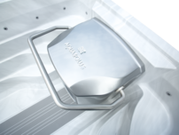 AquaSolus Fusion Professional - plavecký bazén s vírivkou, 590 × 228 × 155
