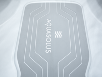 AquaSolus Fusion Professional - plavecký bazén s vírivkou, 590 × 228 × 155