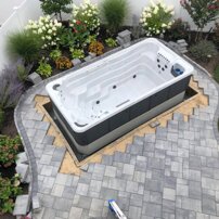 Polozapustený swimspa Mirna, Nautilius, dostupné dĺžky od 440-800cm