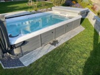 Polozapustený swimspa Mirna, Nautilius, dostupné dĺžky od 440-800cm
