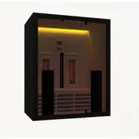 Hekla 160 infrasauna, 160x115x200