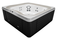 Komerčná vírivka s prelivom Riverflow a systémom pieskovej filtrácie