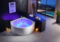 Wellgems WG-U365 hydromasážna vaňa 1500x1500x630 mm