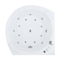 Wellgems WG-U365 hydromasážna vaňa 1500x1500x630 mm