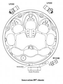 AWT IN-097 Classic 224x224 , 7 osôb, 1 ležadlo Hnedá