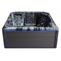 AWT IN-701 Extreme Plná výbava 212x212 sivá, 5 osôb, 2 ležadlo Cloudy Black