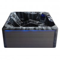 AWT IN-701 Extreme Plná výbava 212x212 sivá, 5 osôb, 2 ležadlo Cloudy Black