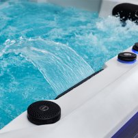 AWT IN-701 Extreme Plná výbava 212x212 sivá, 5 osôb, 2 ležadlo Ocean Wave