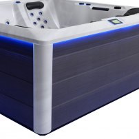 AWT IN-701 Extreme Plná výbava 212x212 sivá, 5 osôb, 2 ležadlo Ocean Wave