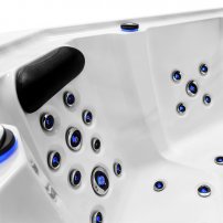 AWT IN-701 Extreme Plná výbava 212x212 sivá, 5 osôb, 2 ležadlo Ocean Wave