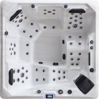 AWT IN-701 Extreme Plná výbava 212x212 sivá, 5 osôb, 2 ležadlo Sterling Silver