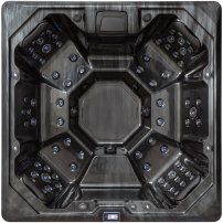 AWT IN-702 Premium&nbsp;212x212 sivá, 6 osôb, bez ležadla Cloudy Black