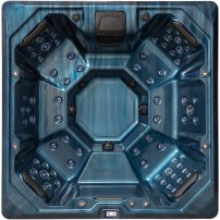 AWT IN-702 Extreme PRO 212x212 sivá, 6 osôb, bez ležadla Ocean Wave