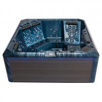 AWT IN-703 premium 225x225 sivá, 6 osôb, 2 ležadlo Ocean Wave