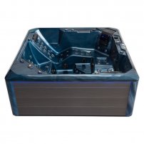 AWT IN-703 premium 225x225 sivá, 6 osôb, 2 ležadlo Ocean Wave