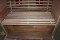 Athena Lux Red Zeder , 125x124x200 infrasauna