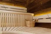 Zateplená LUX sauna s predsieňou 245 × 340 cm – Thermo Wood