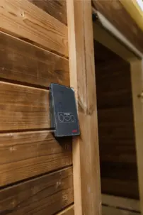 Zateplená LUX sauna s predsieňou 245 × 340 cm – Thermo Wood