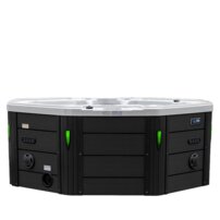 Vírivka s prelivom SP107, antracit, 220x220