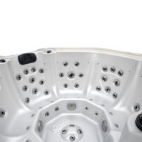 Vírivka s prelivom SP107, hnedá káva, 220x220