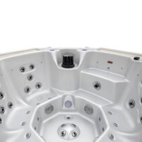 Vírivka s prelivom SP107, hnedá káva, 220x220