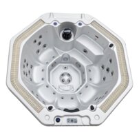 Vírivka s prelivom SP107, natural, 220x220