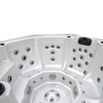 Vírivka s prelivom SP107, natural, 220x220