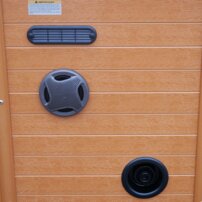 Vírivka s prelivom SP107, natural, 220x220