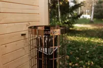 LUX REVERSE sauna s predsieňou 245 × 400 cm