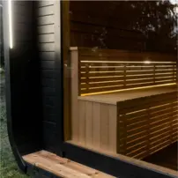 LUX sauna s predsieňou 245 × 340
