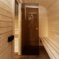 LUX sauna s predsieňou 245 × 340