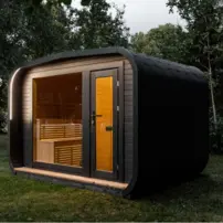 LUX sauna s predsieňou 245 × 340