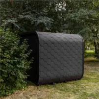 LUX sauna s predsieňou 245 × 395 cm