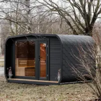 LUX sauna s predsieňou 245 × 340
