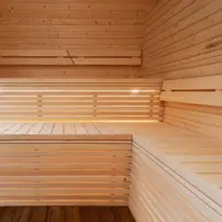 LUX sauna s predsieňou 245 × 395 cm