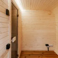 LUX sauna s predsieňou 245 × 395 cm