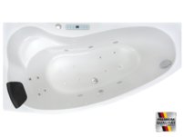 Zenpool Marlene, hydromasážna vaňa  vľavo 160x90cm