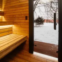 Eban Lighte exteriérová sauna 230 × 300 cm